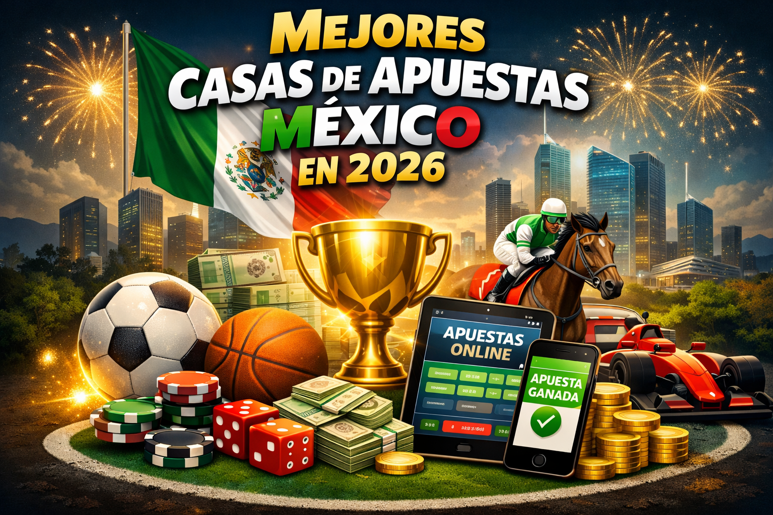 Mejores casas de apuestas México en 2026